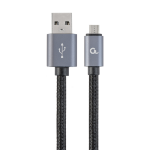 Cablexpert CCB-MUSB2B-AMBM-6 USB-kabel USB 2.0 1,8 m USB A Micro-USB B Zwart