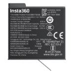 Insta360 X6 Xtreme Battery Camera battery
