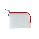 HERMA 20008 pencil case Hard pencil case EVA (Ethylene Vinyl Acetate) Red, Transparent
