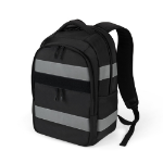 Dicota Reflective - V2 - rucksack - 600D RPET, thermoplastic polyurethane (TPU) - black - 15.6"