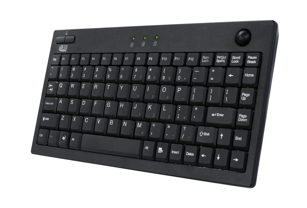 Image of Adesso AKB-310UB keyboard USB QWERTY Black