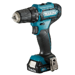 Makita DF333DSAE drill 1700 RPM Keyless 1.2 kg Black, Blue