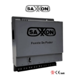 SAXXON ENERGIA PSU1208A - Fuente de poder Regulable Metálica 8 Ch Voltaje de Ajuste 12V 13V o 15V cc Salida 8 Amp en los 8 Canales Máximo 1 Amp canal -