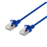 Deltaco UFTP-1051 networking cable Blue 3 m Cat6a U/FTP (STP)