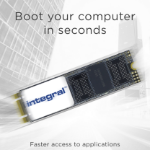 Integral 128GB SSD M.2 2280 SATA 3 R-480MB/s W-400MB/s TLC TBW 60