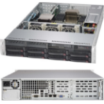 Supermicro SuperChassis 825TQC-600WB Rack Black 600 W