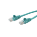 connektgear 15m RJ45 CAT5e UTP Stranded Flush Moulded Network Cable - 24AWG - Green