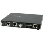 Perle SMI-1000-S2SC70 network media converter 1000 Mbit/s 1550 nm Single-mode Black