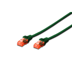 Digitus 15m Cat6 U/UTP networking cable Green U/UTP (UTP)