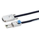 Atto CBL-8078-EX1 Serial Attached SCSI (SAS) cable 3 m 6 Gbit/s Black, Silver