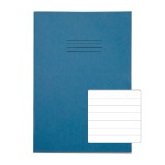 Rhino 13 x 9 Oversized Exercise Book 40 Page Light Blue F12 (Pack of 100)