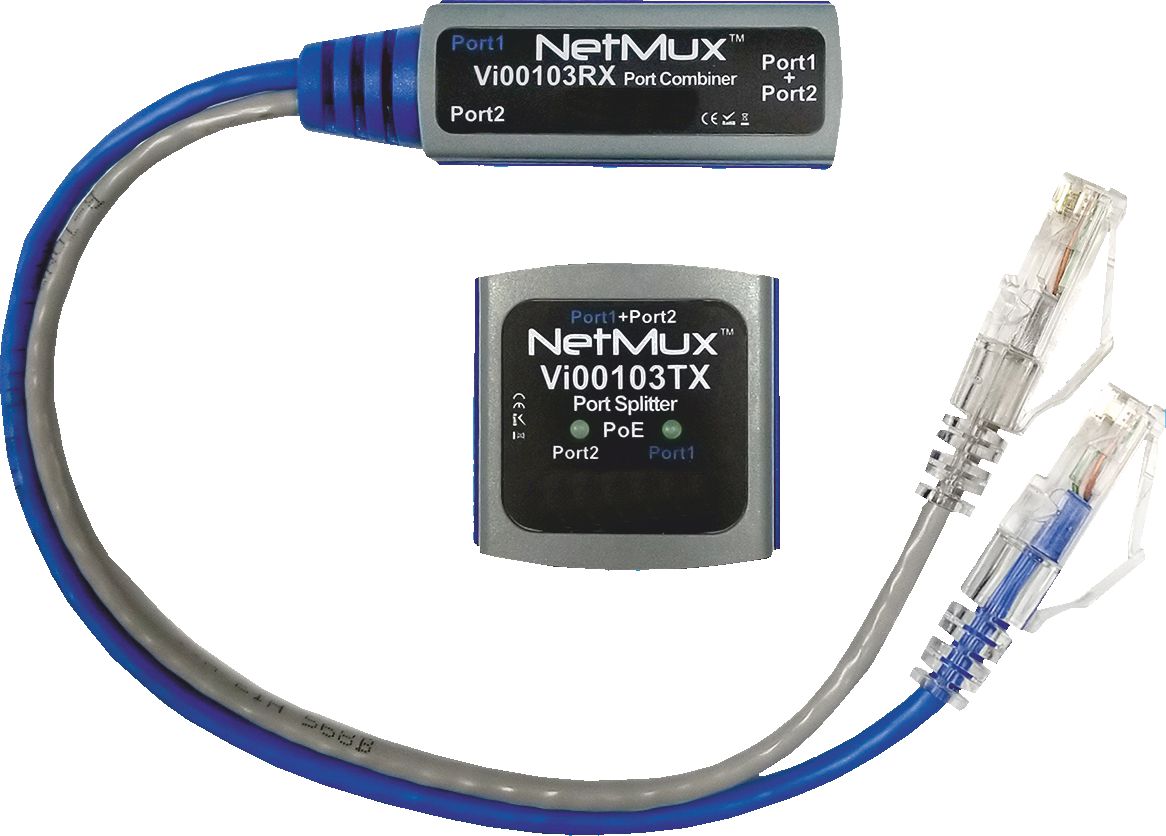 NetMux UTP Ethernet and PoE  Port Multiplexer thumbnail