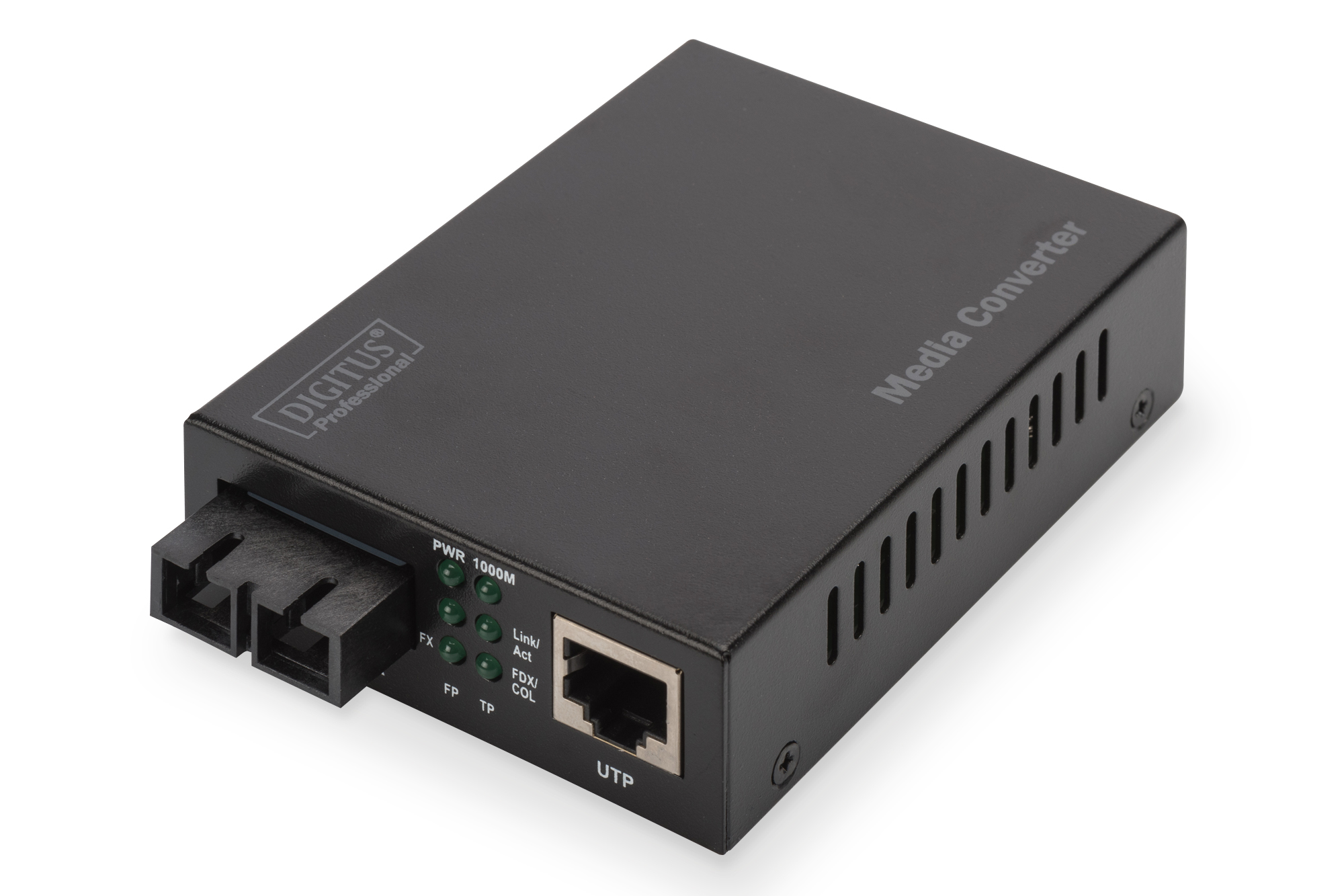 Image of Digitus Gigabit Media Converter, RJ45 / SC