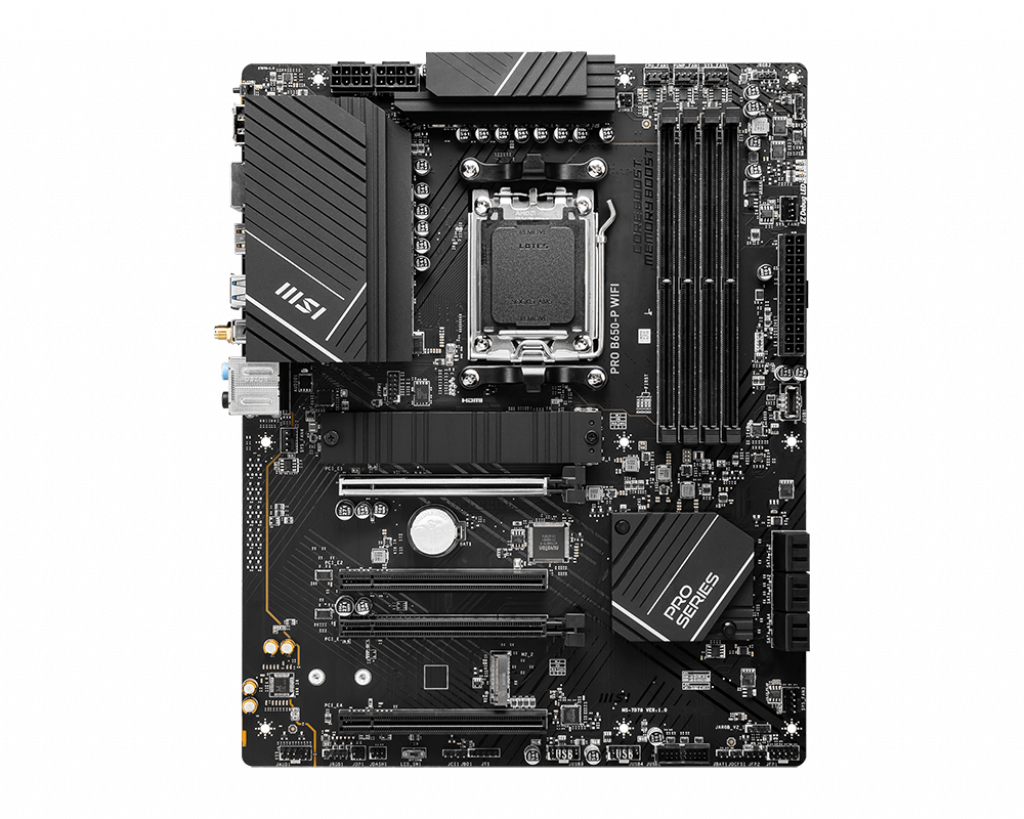 Image of MSI PRO B650-P WIFI motherboard AMD B650 Socket AM5 ATX