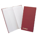Guildhall Petty Cash Book 298x152mm 1 Debit 7 Credit 80 Pages Red T272Z