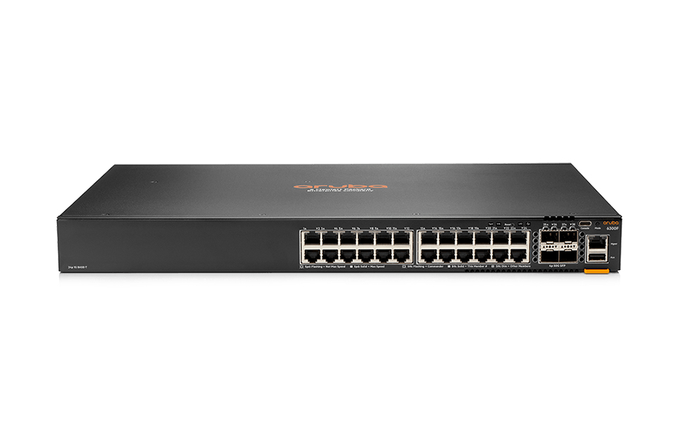 Image of Aruba, a Hewlett Packard Enterprise company CX 6300F Managed L3...