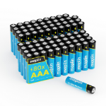 Maplin AAA LR03 1.5V Alkaline Batteries 7 Year Shelf Life High Performance - Pack of 80