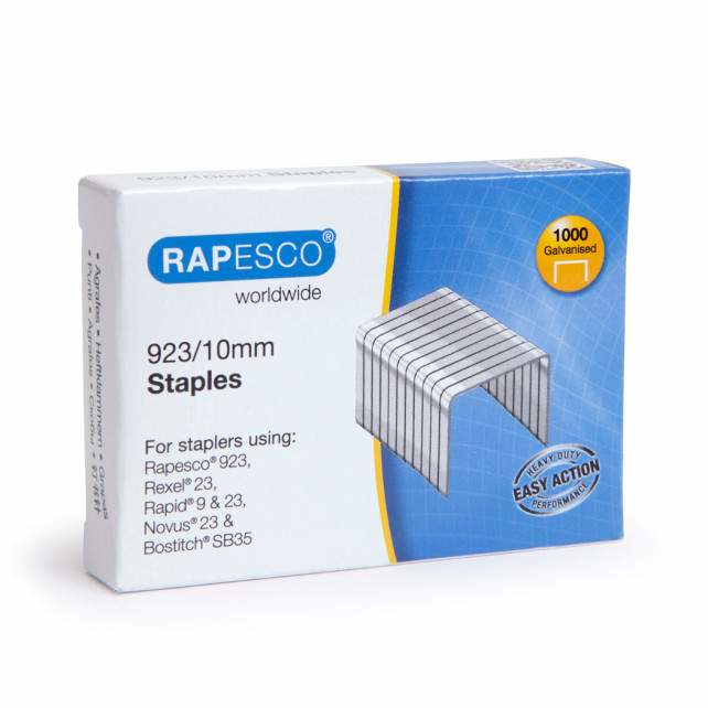 Image of Rapesco 1237 staples Staples pack 1000 staples