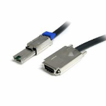 Fujitsu D:SAS12G-1M-2S-3ML Serial Attached SCSI (SAS) cable 3 m 12 Gbit/s Black, White