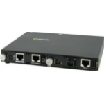 Perle SMI-1000-S1SC80U network media converter 1000 Mbit/s 1590 nm Single-mode Black
