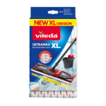 Vileda UltraMax XL Mop pad Red, White