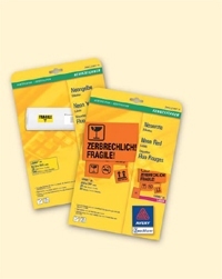 Image of Avery L4784-20 printer label White Self-adhesive printer label