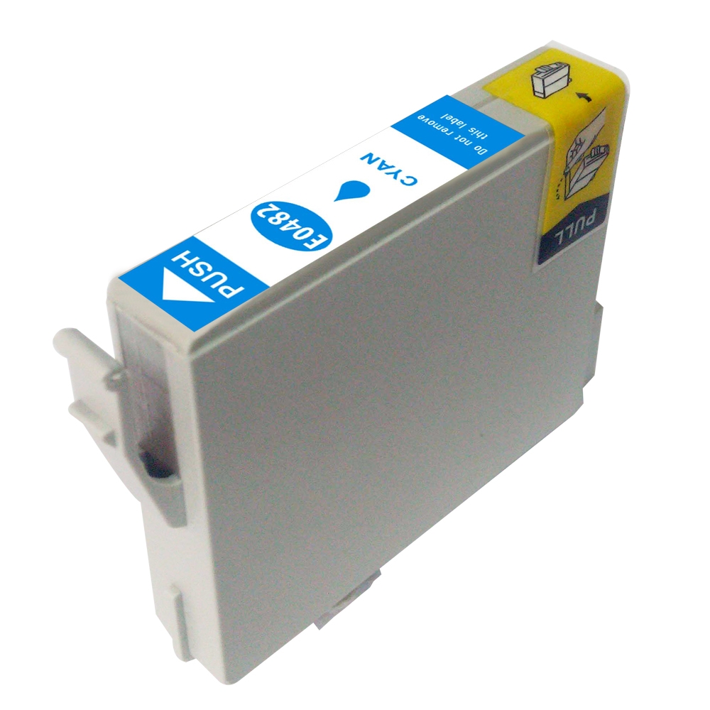Image of CTS Wholesale Compatible Epson Stylus R300 Cyan Ink Ctg T048220 [E0482