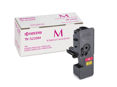 Image of Kyocera 1T02R9BNL1/TK-5220M Toner-kit magenta, 1.2K pages ISO/IEC...