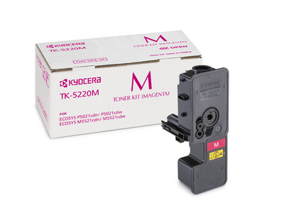 KYOCERA TK-5220M Magenta Toner Cartridge