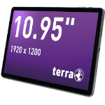 TERRA PAD 1007 4G Mediatek LTE 256 GB 27.8 cm (10.9") 8 GB Wi-Fi 5 (802.11ac) Android 14 Grey