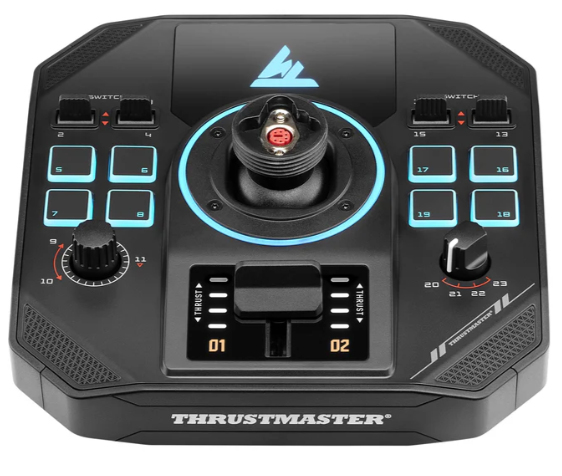 Thrustmaster Sol-R 5 Base Black USB Joystick base Analogue / Digital PC