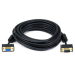 Monoprice VGA/VGA, M/F, 7.62 m VGA cable 300" (7.62 m) VGA (D-Sub) Black