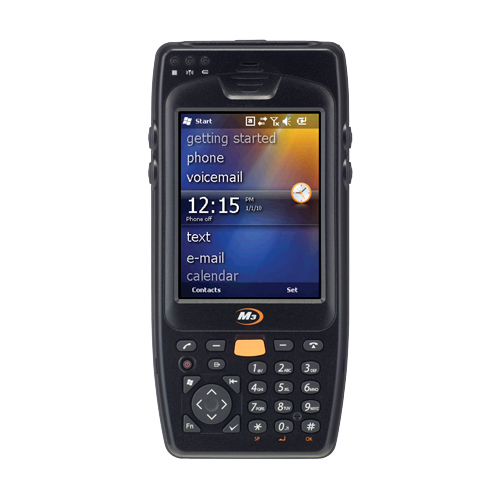 M3 Mobile OX110N-W1CVAS-HF handheld mobile computer 8.89 cm (3.5") 320 x 240 pixels Touchscreen 362 g Black