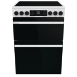 Hisense 60cm Electric Cooker - White