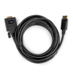 Rocstor Y10C484-B1 video cable adapter 181.1" (4.6 m) DisplayPort VGA (D-Sub) Black