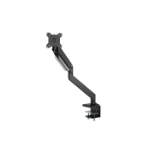 Brateck Single Monitor Heavy-Duty Gas Spring Aluminum Monitor Arm Fit Most 17'-35' Monitor Up to15kg per screen