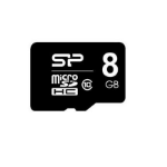 Silicon Power SP008GBSTH010V10SP memory card 8 GB MicroSDHC Class 10