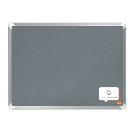 Nobo 1915194 bulletin board Fixed bulletin board Grey Felt