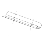 Zebra 46090 printer/scanner spare part Blade