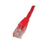 Cables Direct Cat5e UTP 0.25m networking cable Red