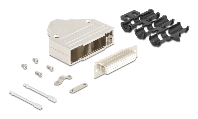 EU Product - Steckergeh�use Sub-D 25Pin aus Metall Buchse thumbnail