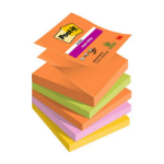 Post-It 7100258789 note paper Square Green, Orange, Pink, Yellow 90 sheets Self-adhesive