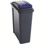 VFM RECYCLING BIN 25L BLU LID 385286