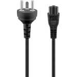 Goobay Mains Connection Cable Denmark, 2 m, Black