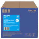 Brother TN851 Cyan Toner Cart