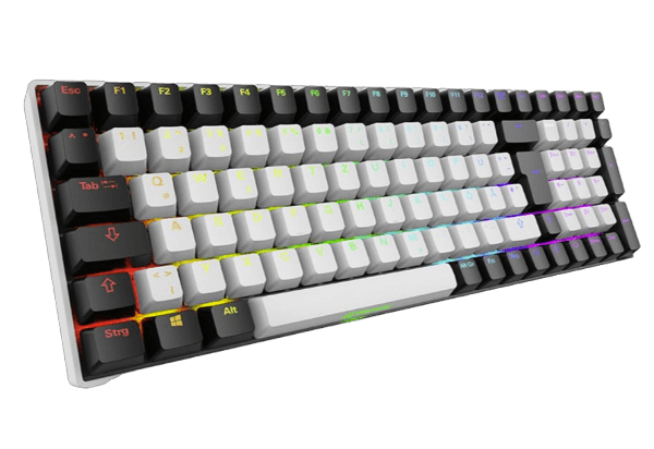 4044951040827 SHARKOON Gaming Tastatur Skiller SGK50S2 schwarz-gelb     DE