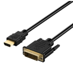 8WARE HDMI to DVI-D Adapter Converter Cable 2m - Retail Pack Male to Male 30AWG Gold Plated PVC Jacket for PS4 PS3 Xbox Monitor PC Computer Projector