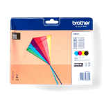 Brother LC-223VALBP Ink cartridge multi pack Bk,C,M,Y Blister, 4x550 pages ISO/IEC 24711 Pack=4 for Brother DCP-J 562/MFC-J 4420/MFC-J 5320