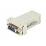 Hypertec 250410-HY cable gender changer DB-9 RJ-45 White