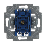 Busch-Jaeger 2000/6 USGL Rocker switch 2P Blue, Chrome